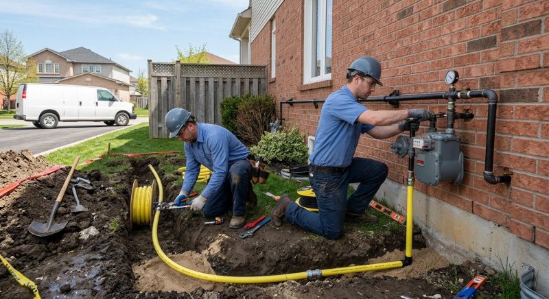 Natural Gas Line Repair