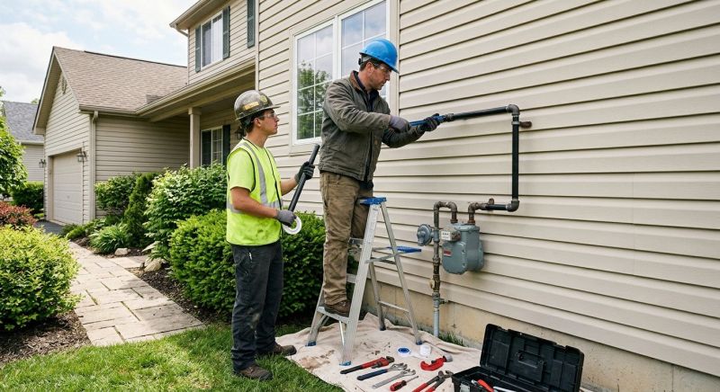 Gas Line Capping in Columbus, OH