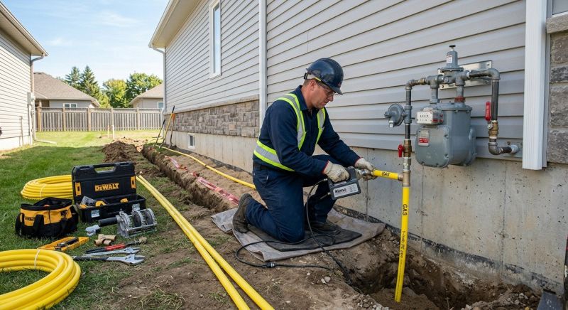 Gas Line Installation in Annapolis, MD