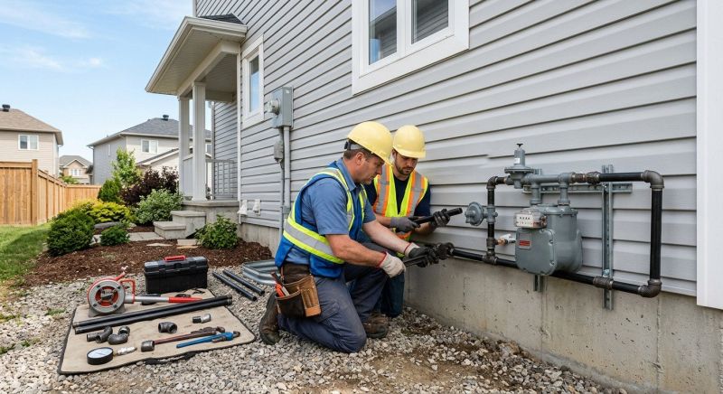 Gas Line Plumbing in San Antonio, TX