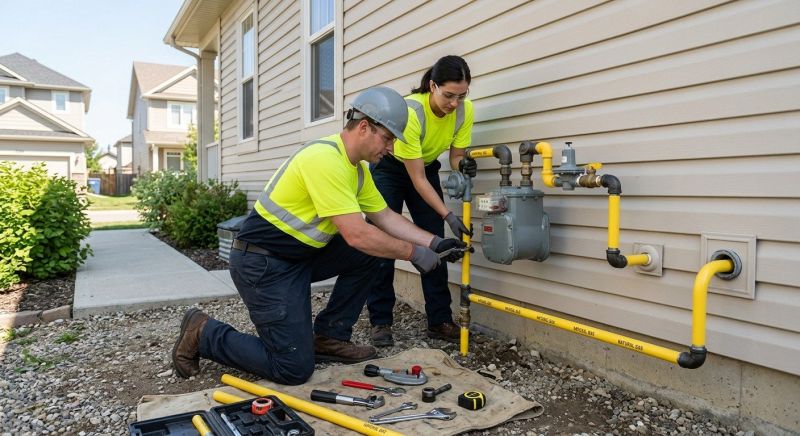 Gas Line Repair in Columbus, OH