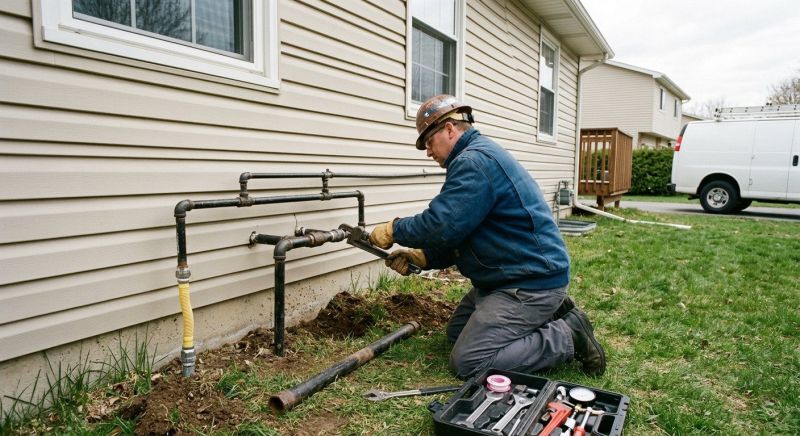 Gas Line Repair in Fredericksburg, VA