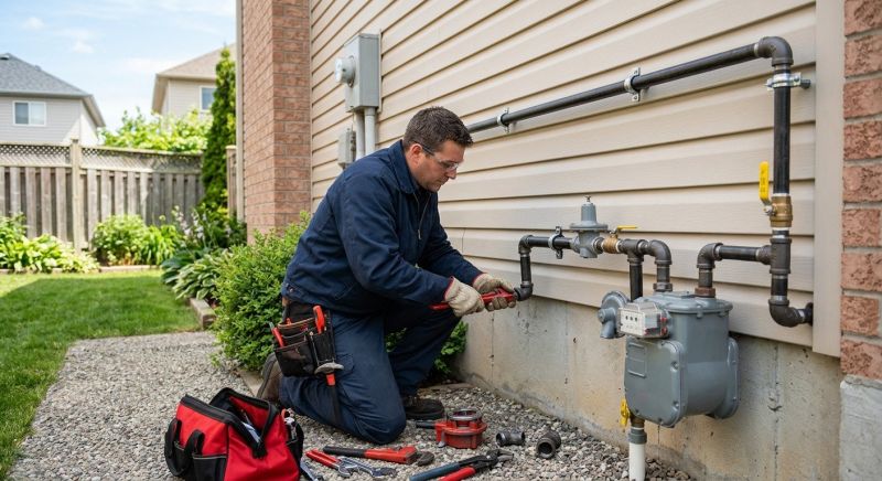 Gas Plumbing Repair in Fredericksburg, VA