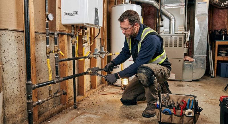 Propane Line Repair in Columbus, OH