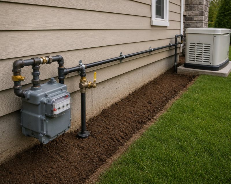 Underground Gas Line Service in Fredericksburg, VA